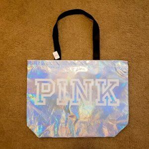 VS PINK Iridescent Limited Edition Reusable Tote